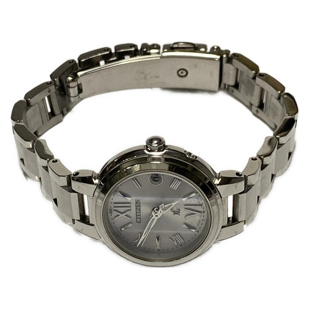 レディース 美品 レディース CITIZEN xC H058-T016545 電波ソーラー