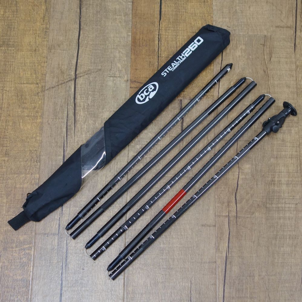 ビーシーエー bca STEALTH CARBON PROBE 260 ステルス カーボン プローブ 260cm アバランチ バックカントリー ゾンデ