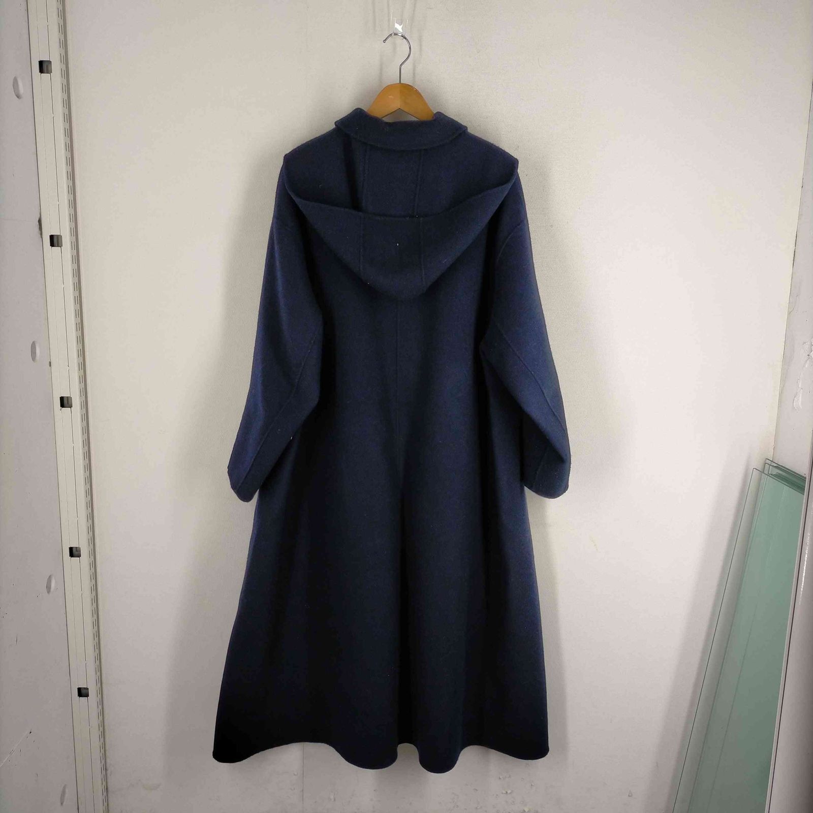 エブール ebure 別注 Geelong Lamb Melton Long Coat レディース 36 