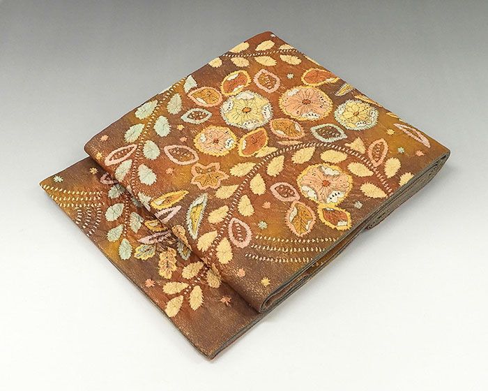 辻が花袋帯美品！ 袋帯 未着用美品 正絹 絞り辻が花模様 袋帯 未使用 新古品 結婚