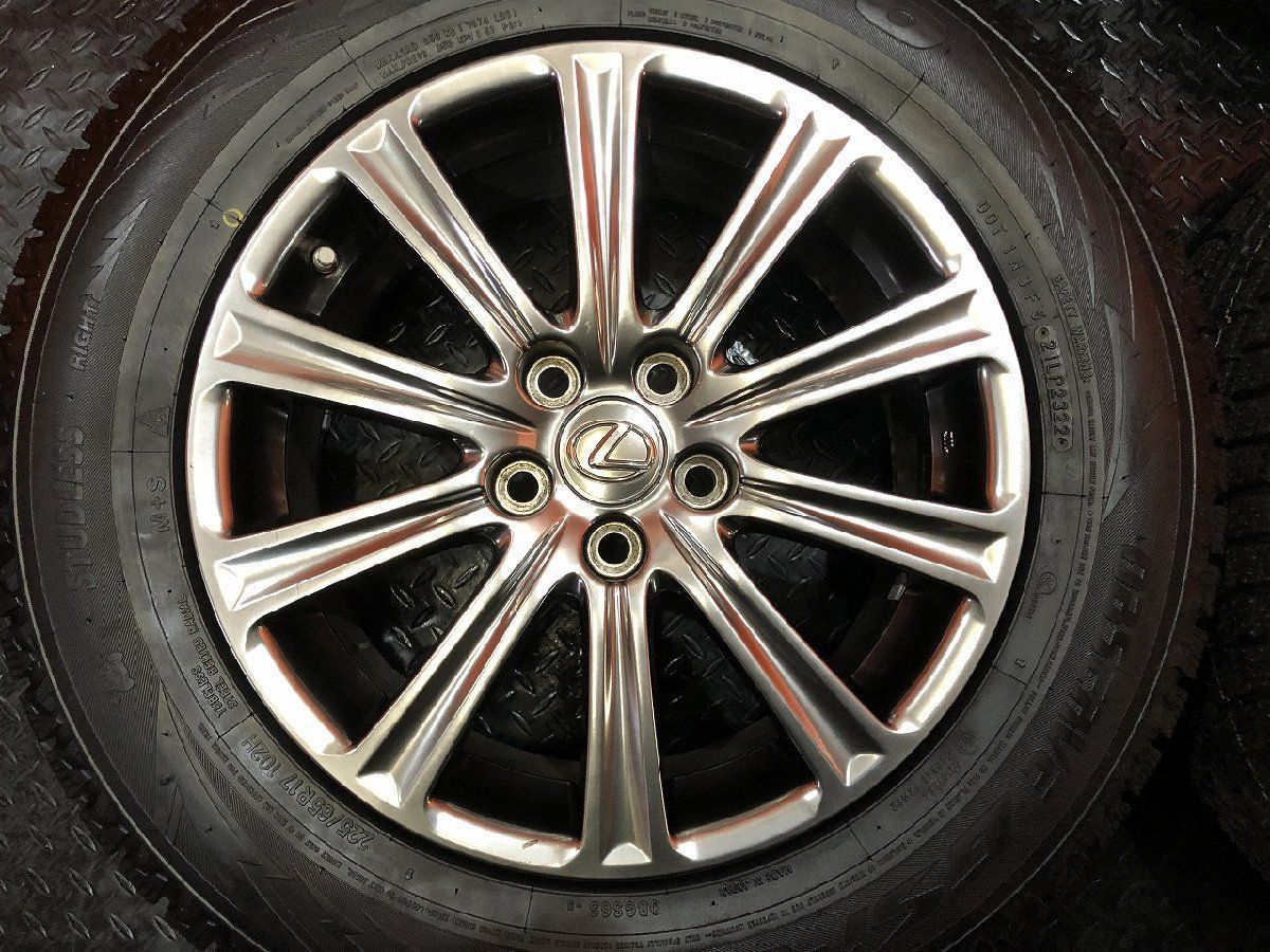 タイヤ新品 バランス済 TY Gsi-6LS 225/65R17 102H LEXUS NX 純正ホイール17インチ 7J5HPCD114.3+35 ハイグロス ハリアー流用 (VTY945) タイヤ新品 バランス済 TY Gsi-6LS 225/65R17 102H LEXUS NX 純正