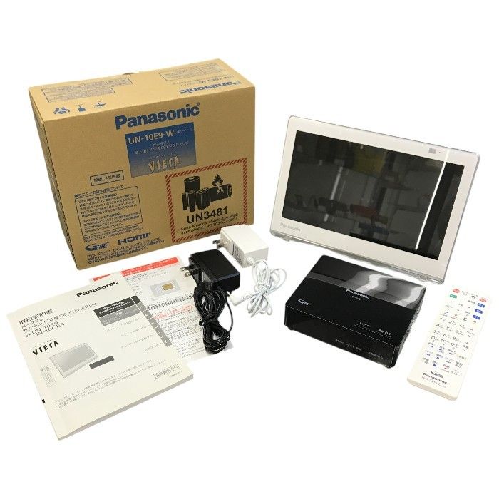 Panasonic VIERA UN-10E9-W ポータブルテレビ 概要 ポータブル地上・BS