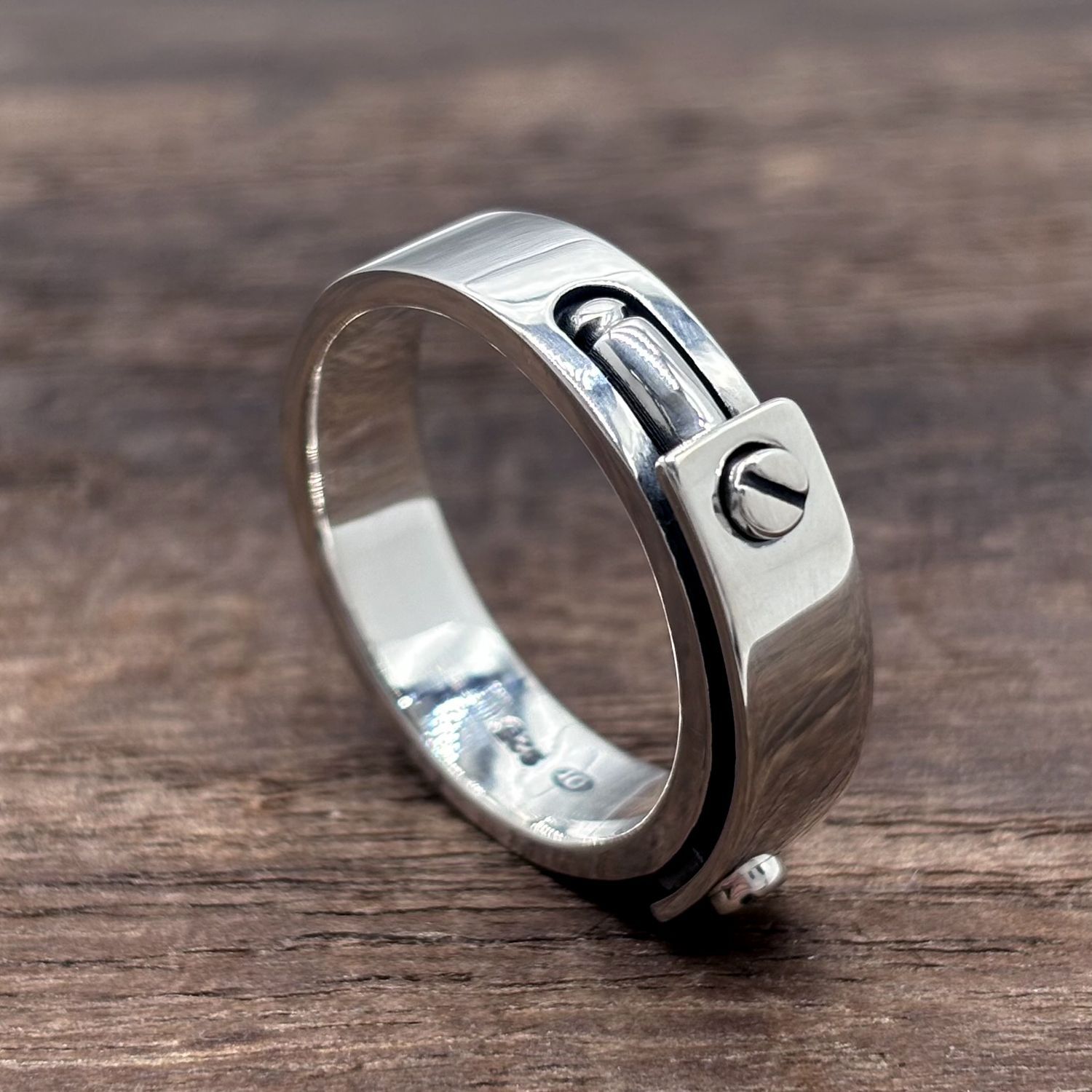 プレート シルバー925 リング ノーブランド 20号 メンズリング 20号 