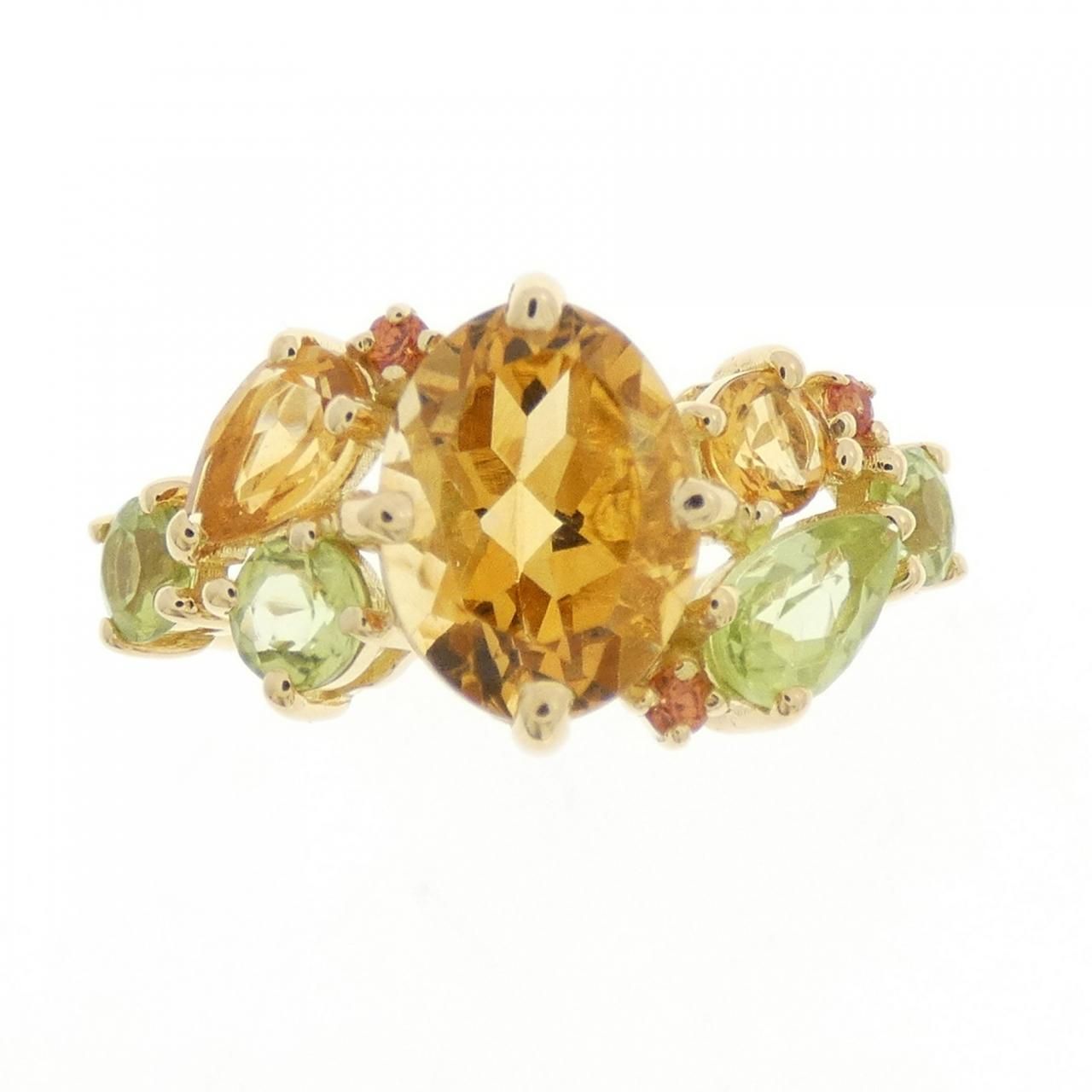 ギンザ タナカ カラーストーン リング - メルカリ 