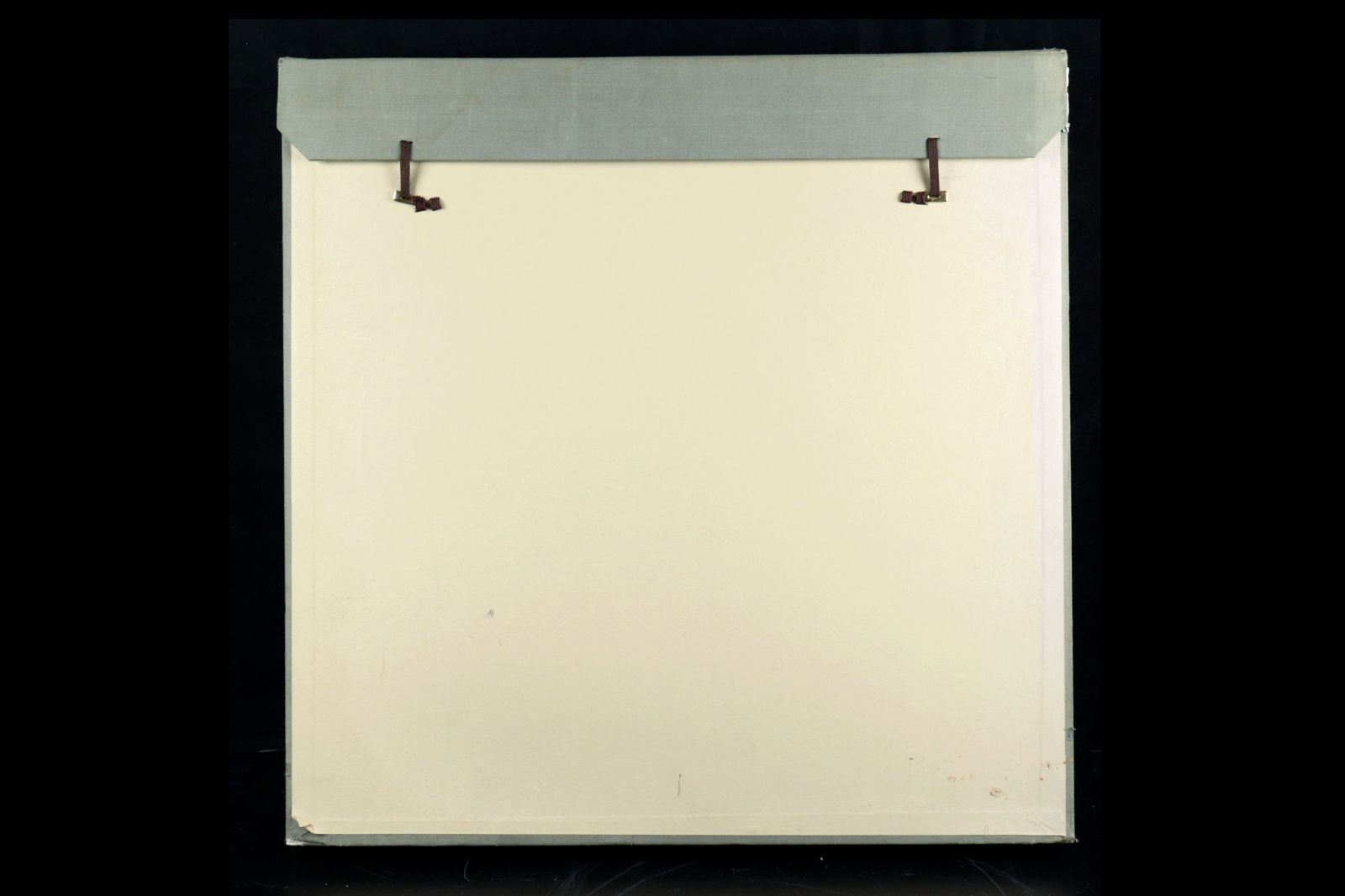 福田平八郎 「初春」 肉筆日本画絹本6号 共シール タトウ箱 梅 竹 鶯