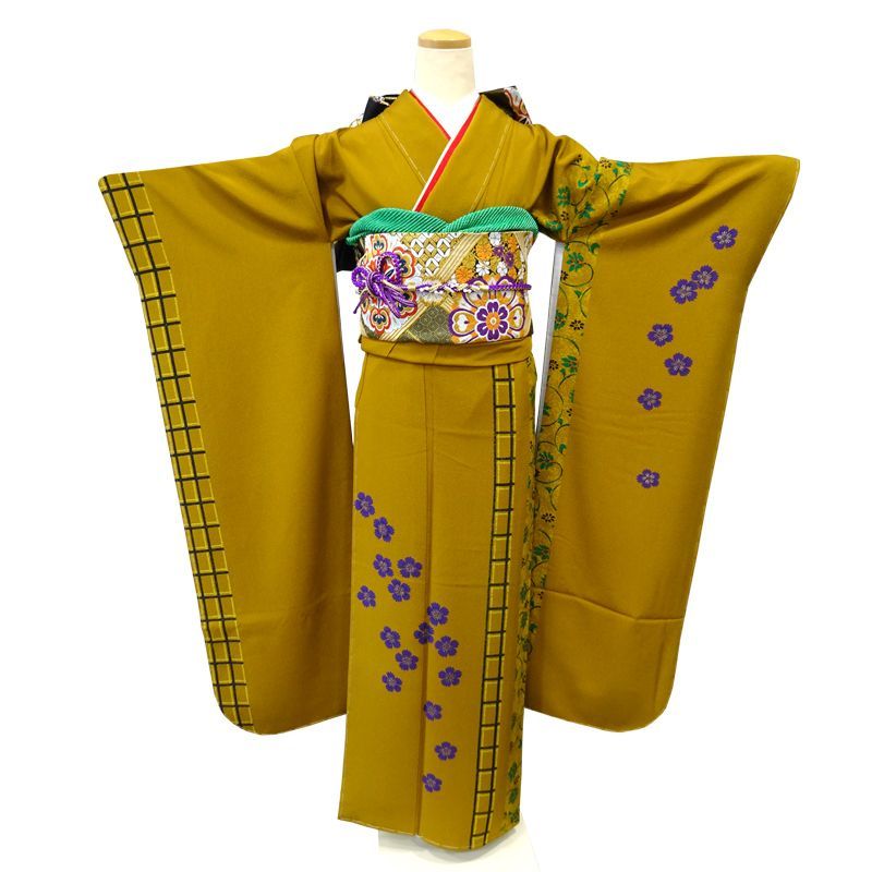 振袖 20点セット 成人式 USED 正絹 Mサイズ Sランク 発送2週間後