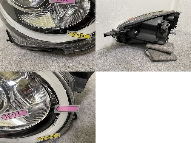 パッソ モーダ M700A/M710A 純正 右前 ヘッドライト/ランプ LED