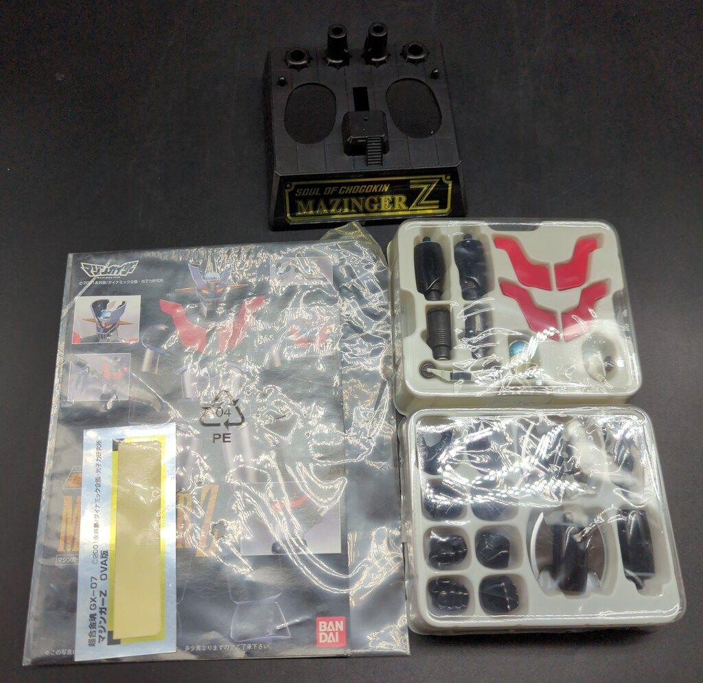 BANDAI 超合金魂　マジンガーZ (OVA版)GX−07 【開封品】 超合金魂 GX-07 マジンガーZ OVA レビュー | リリカル
