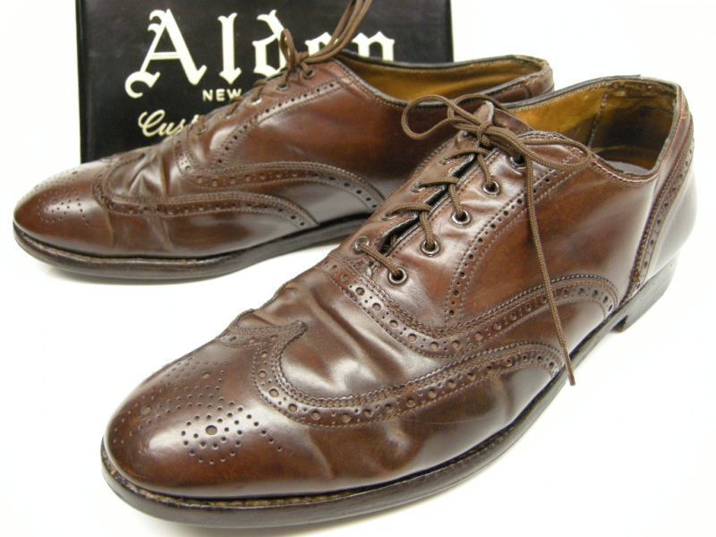 サイズUS11C (約28cm相当)□オールデン Alden x BROOKS BROTHERS