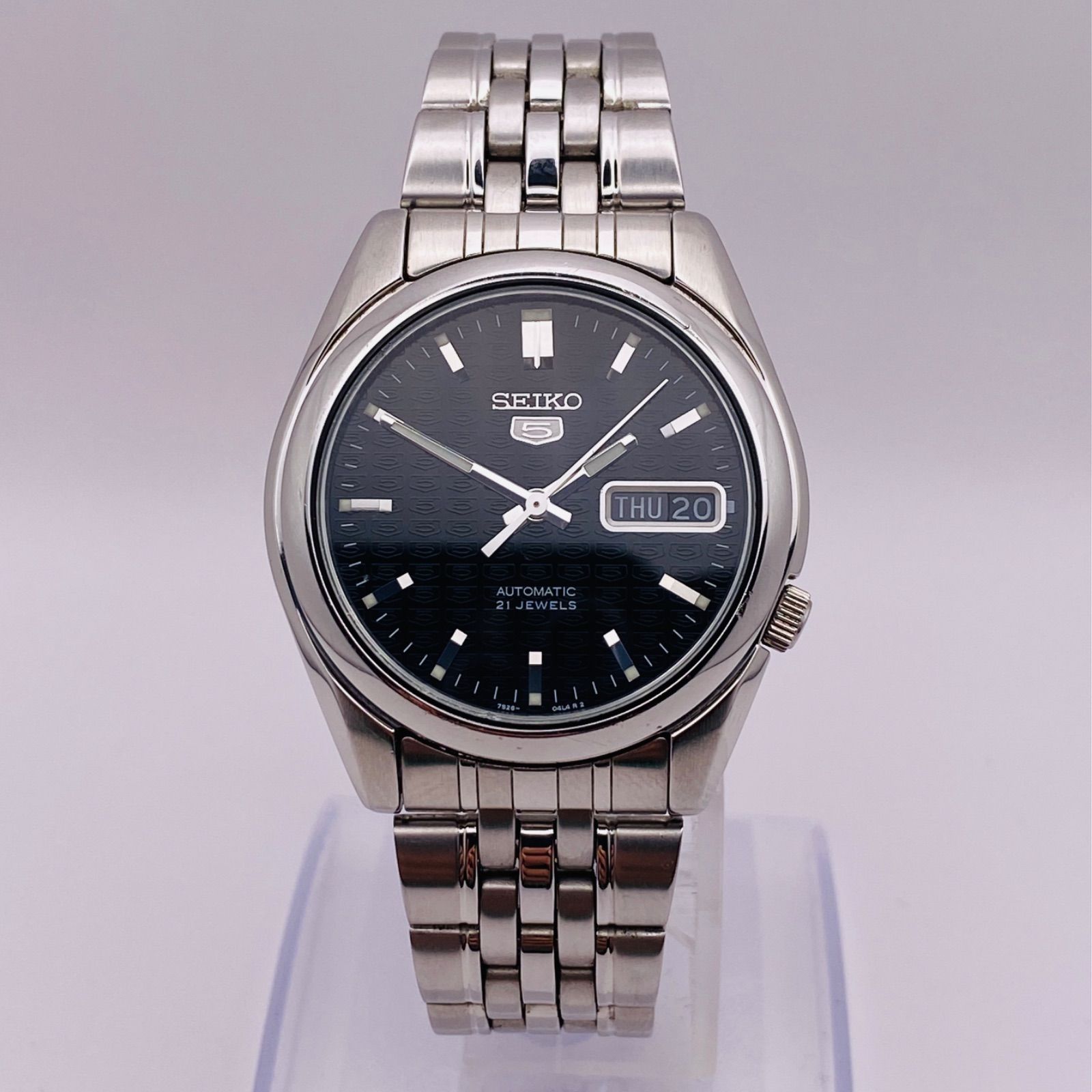 T153）希少 良品 稼動品 機械式自動巻き SEIKO セイコー 5 ファイブ 