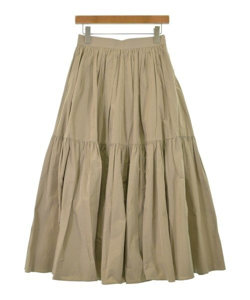 ebure ロング・マキシ丈スカート ベージュ 0709125F0032 ebure ロング・マキシ丈スカート レディース 【古着】【中古