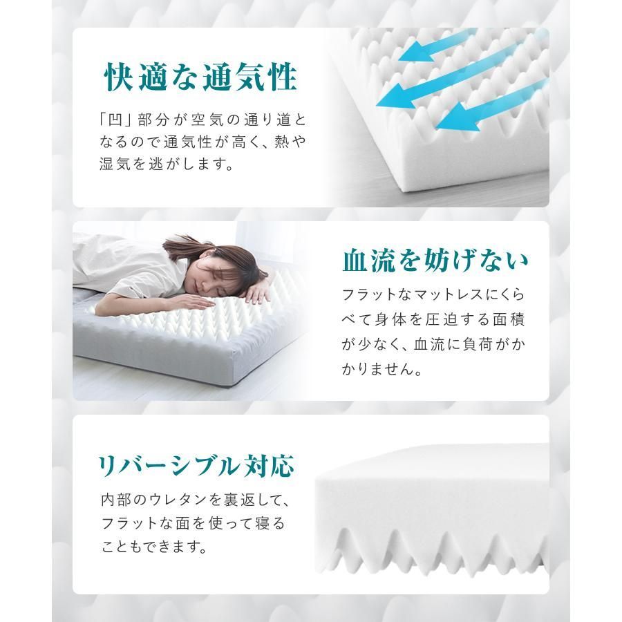 三つ折り 高反発