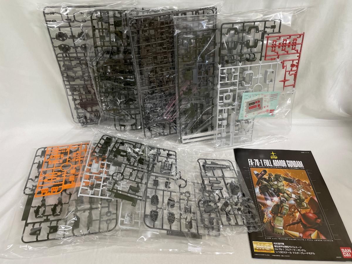 未開封 1|100 MG FA-78-1 フルアーマーガンダム 機動戦士ガンダムMSV IMPECCABLEHEALTHCARESERVICES_COM