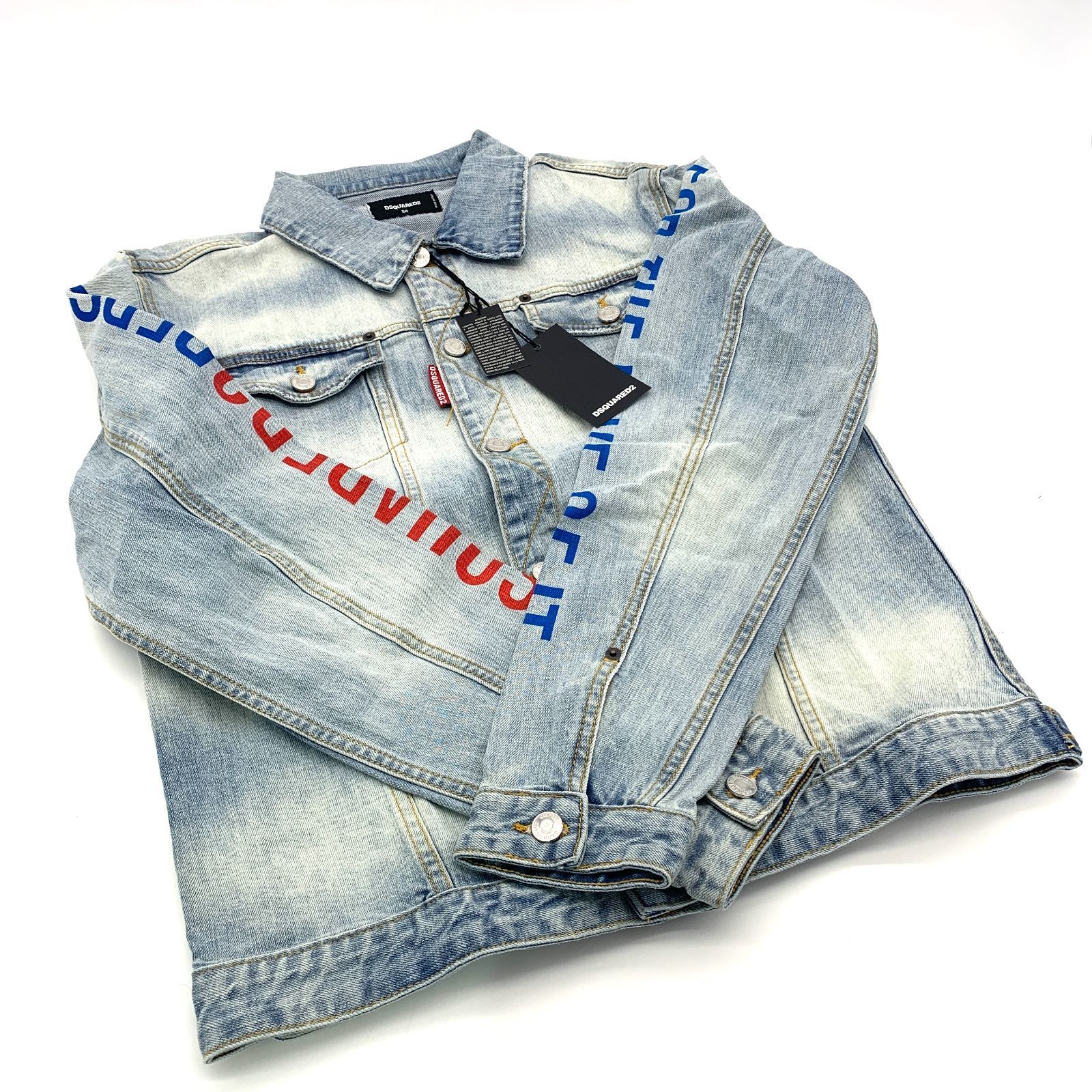 ▽DSQUARED2 デニム ジャケット PEPSI X38 サイズ54 XXL - メルカリ