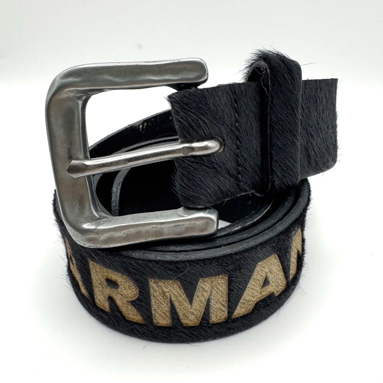 アルマーニ レザー ベルト 90/105 ARMANI JEANS Leather ベルト 90/105 ブラック アルマーニ