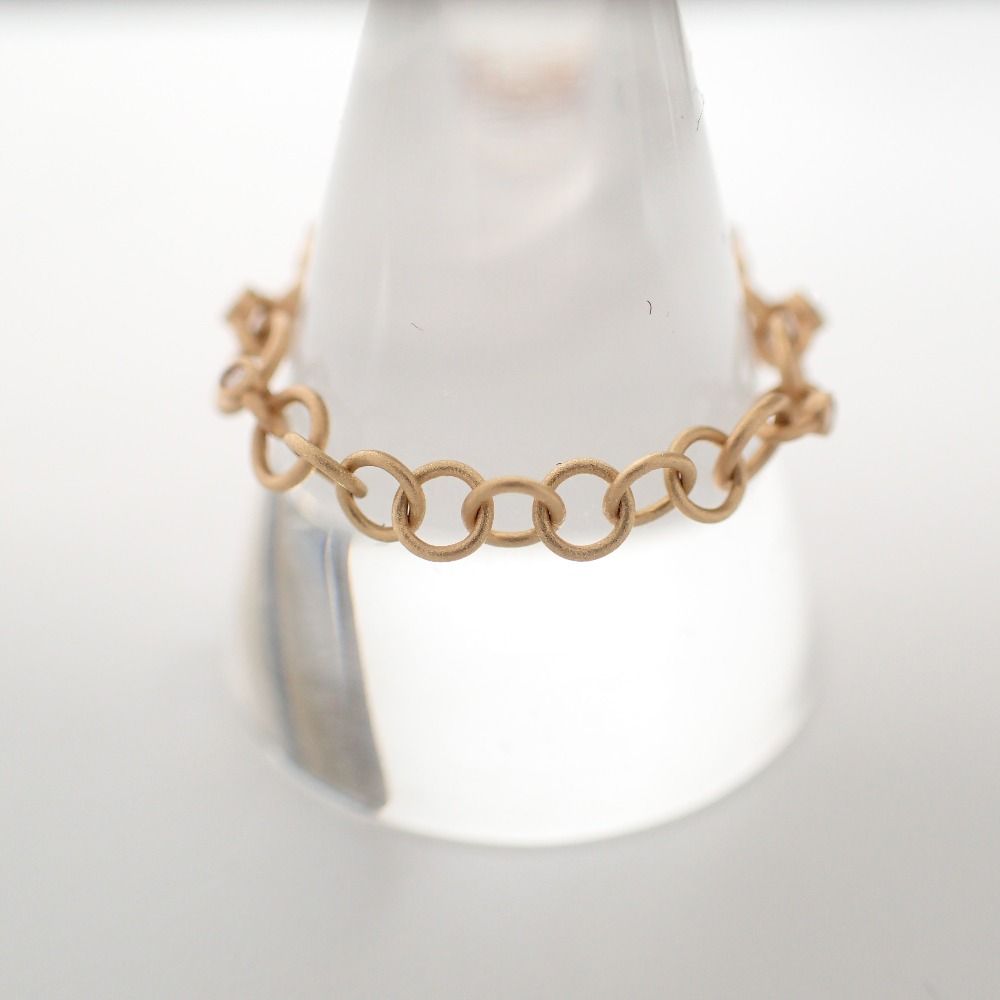 shihara シハラ 【新品同様】750 DIAMOND LINK RING 01 ダイヤモンド 