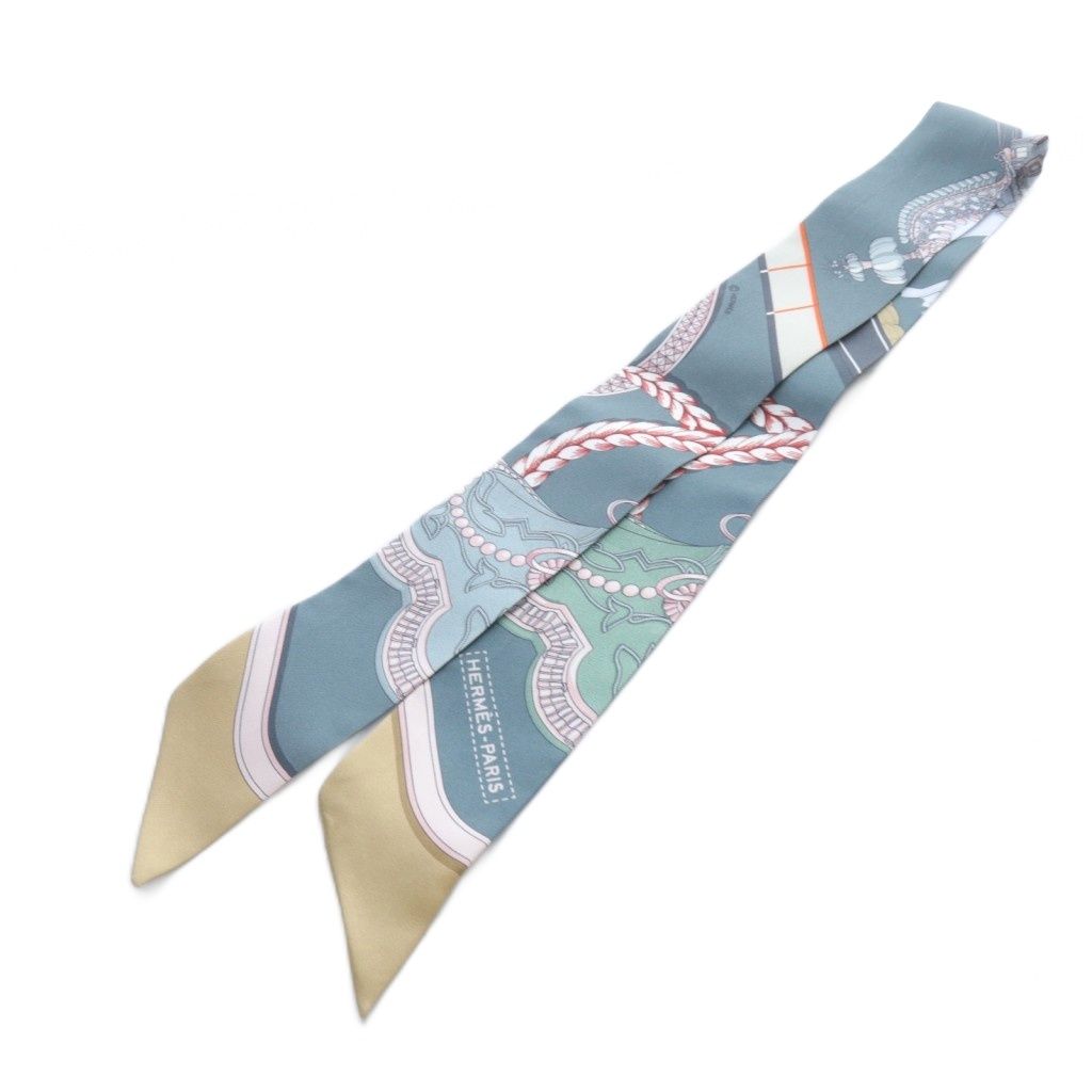 HERMES エルメス ツイリー GRAND APPARAT HERMES エルメス スカーフ ツイリー 『GRAND APPARAT グラン