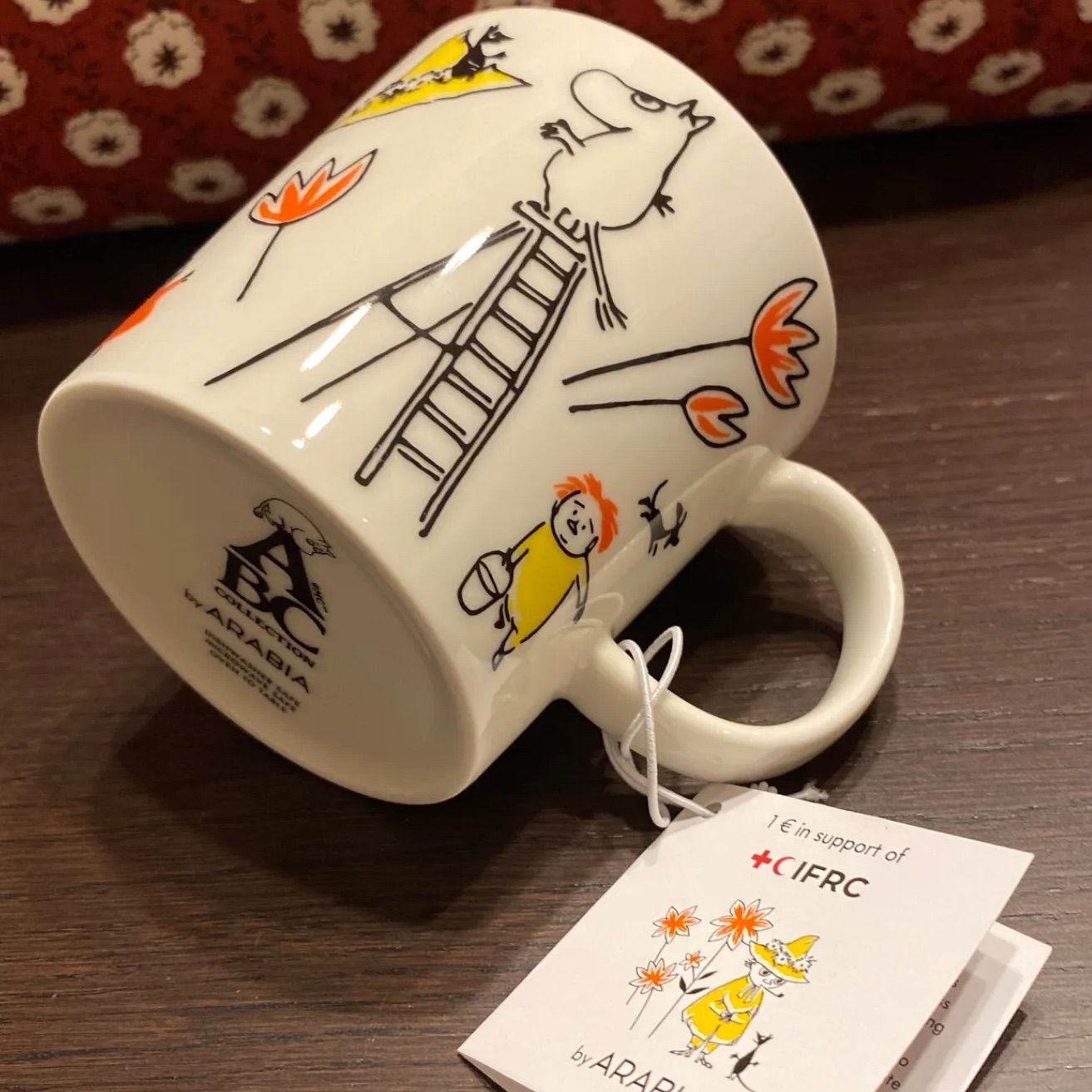 新品❣️Arabia アラビア ムーミン x 赤十字ABC ムーミンマグ MOOMIN