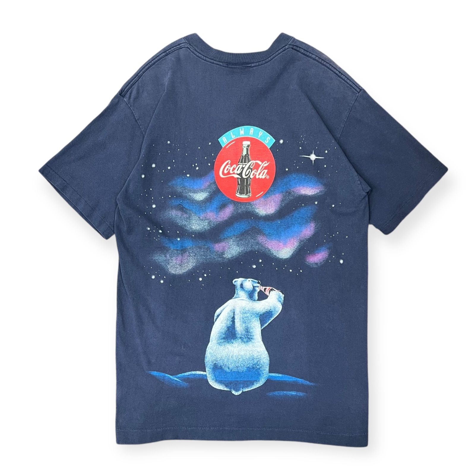 Coke 90s プリントTシャツ シングルステッチ 半袖Tシャツ コカ・コーラ 