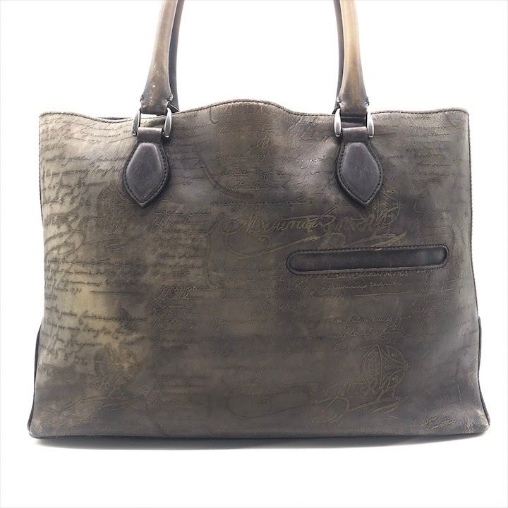 Berluti ベルルッティ カリグラフィ トゥジュール トート バッグ