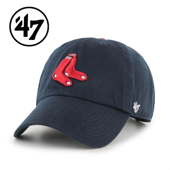 47 フォーティーセブン cap レッドソックス 47クリーンナップ ネイビー