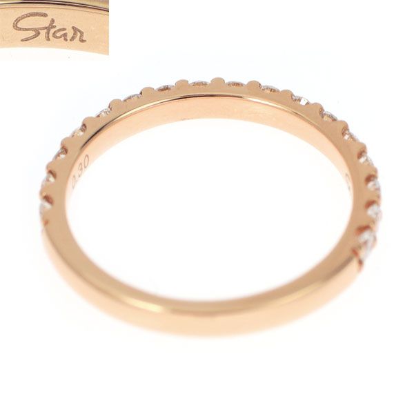 スタージュエリー STARJEWELRY K18PG ダイヤモンドピンキーリング MOON＆SUN DIAMOND PINKIE RING(2ZR1606)K18 ピンキーリング