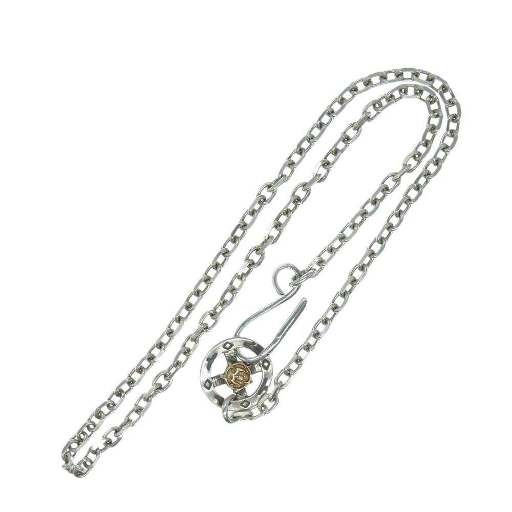 鷲見太郎　K18金メタル　K18 ロロチェーンネックレス 楽天市場】【鷲見太郎 Necklace ネックレス】イーグル eg-05/K18・SV
