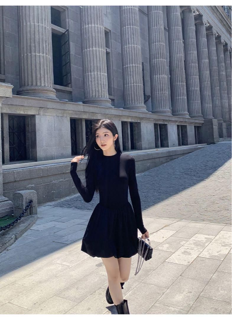 春ミニワンピース フ