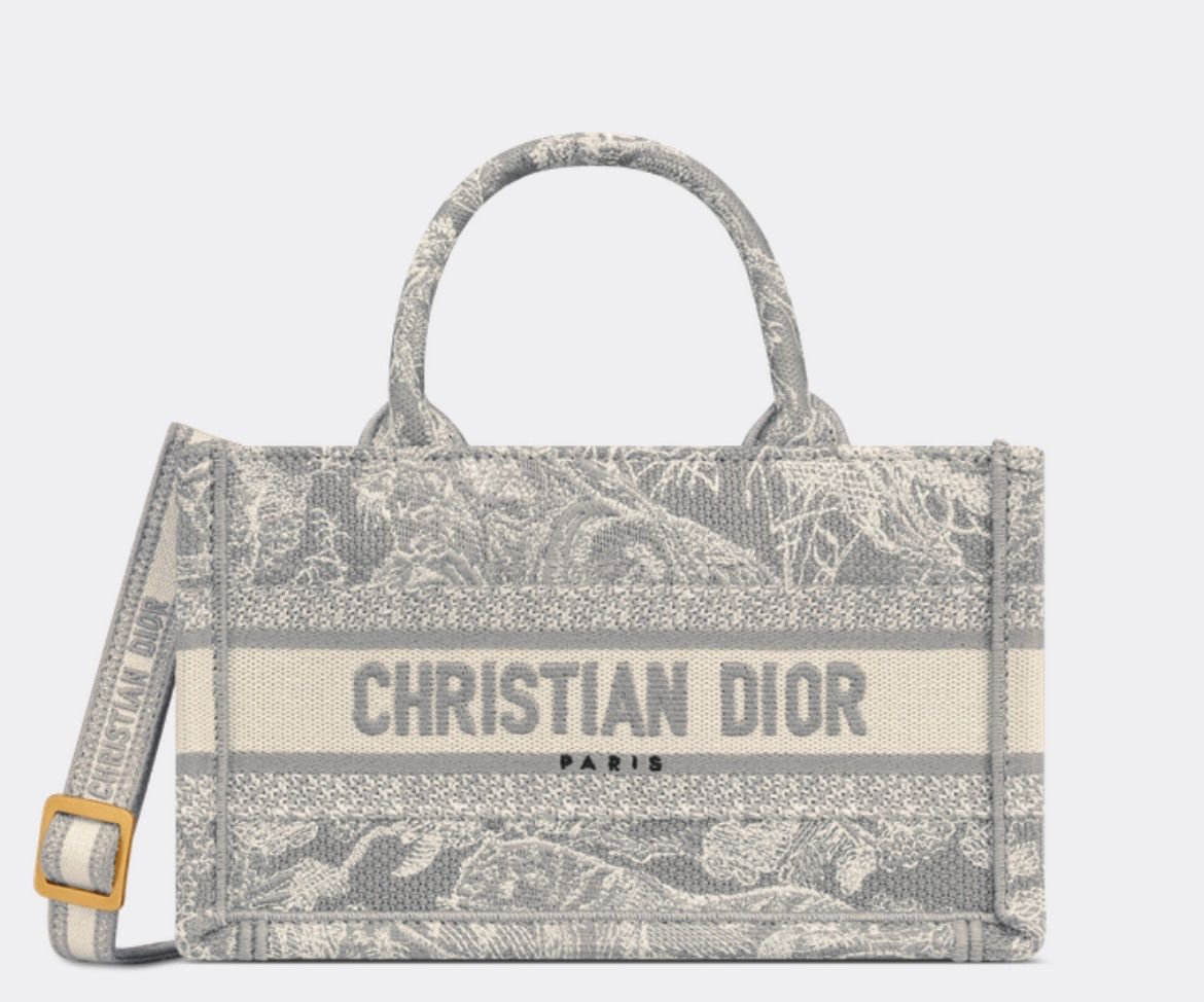 新品 Christian Dior ディオール DIOR BOOK TOTE ミニバッグ ...