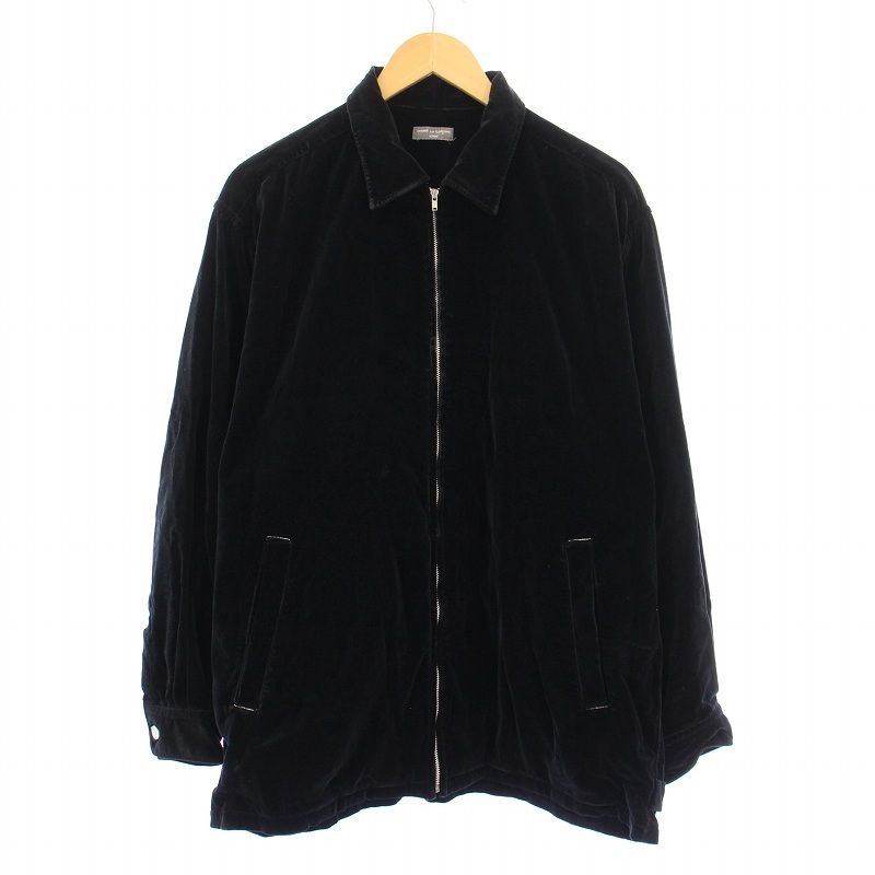 COMME des GARÇONS HOMME 90s田中オム　黒ジャケットM COMME des GARCONS HOMME(コムデギャルソンオム) ウールギャバフラップ