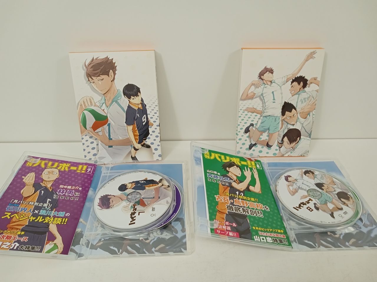 ハイキュー!! 第1期 初回生産限定版 DVD 全9巻セット 中古 [M-