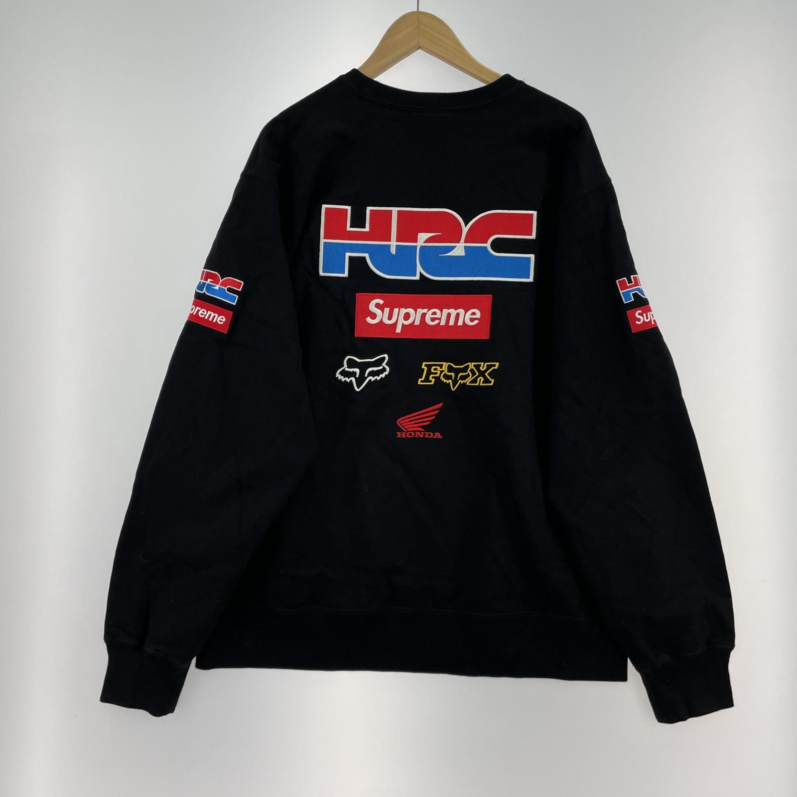 Supreme Honda Fox Racing スウェット ブラック XL - メルカリ