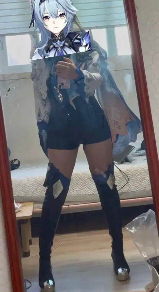 原神 ユラ コスプレ 衣装 フルセット 武器なし