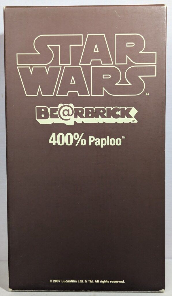 MEDICOMTOY BE RBRICK PAPLOO 400%