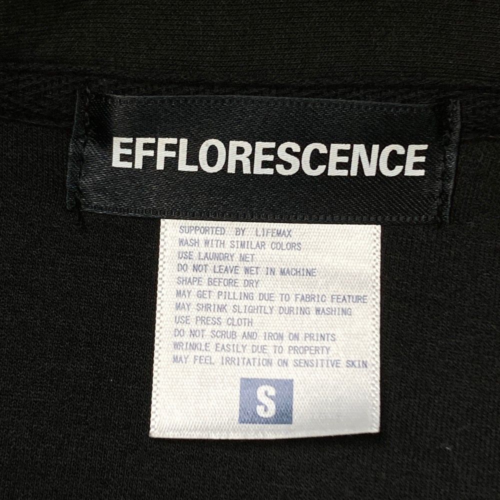 サイズ：M EFFLORESCENCE エフロレッセンス  ナイロンプルオーバーパーカー  ブラック系 [240101431805] ゴルフウェア メンズ ストスト サイズ：S EFFLORESCENCE エフロレッセンス パーカー ブラック系