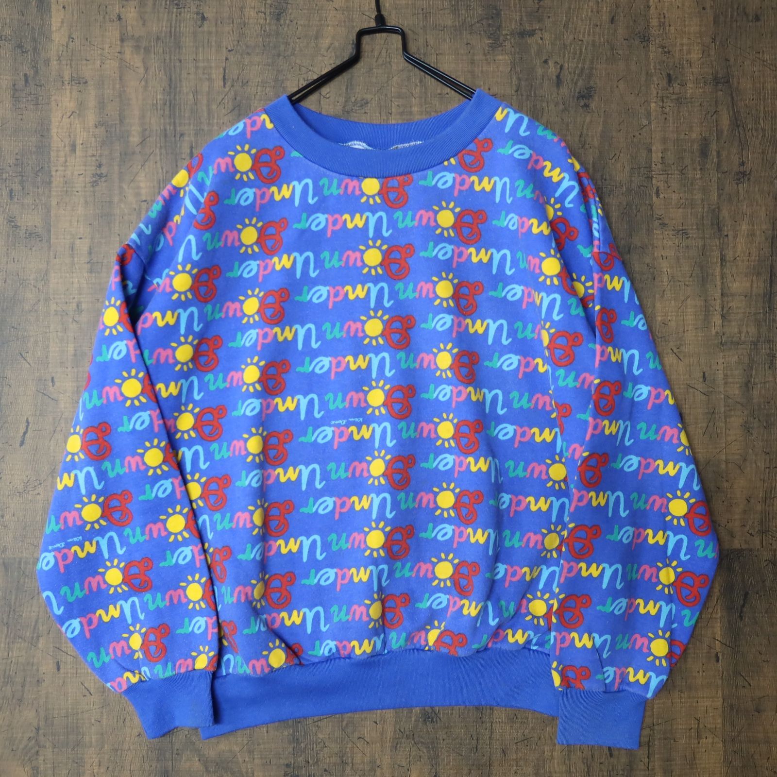90s Ken Done ケンドーン 魚座 スウェット 古着 トレーナー