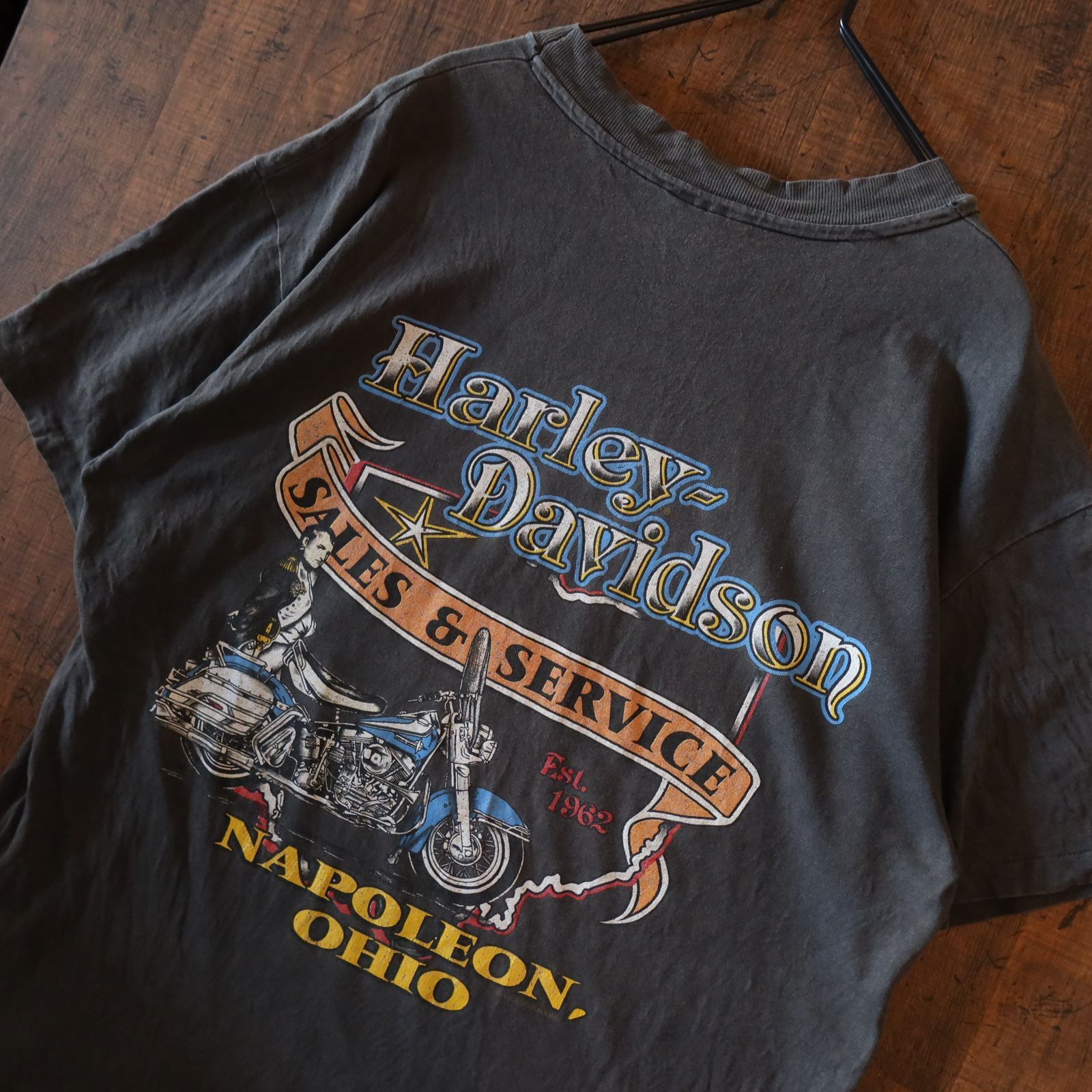 90s Vintage US古着☆HARLEY-DAVIDSON ハーレーダビッドソン 半袖T