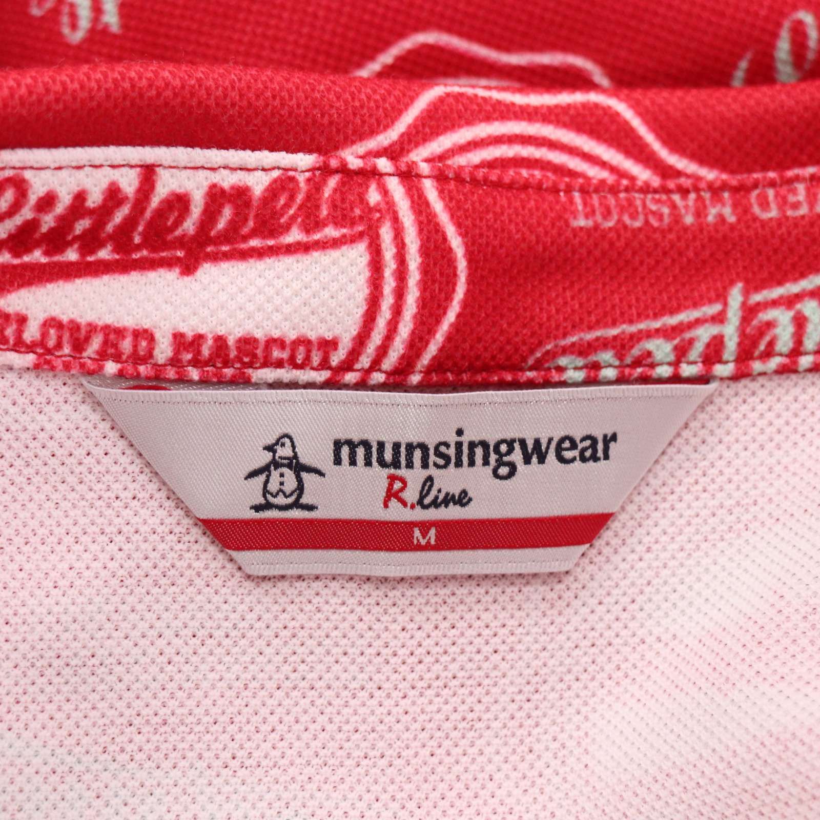 Munsingwear マンシングウェア R.Line 春夏 総柄デザイン♪ 半袖