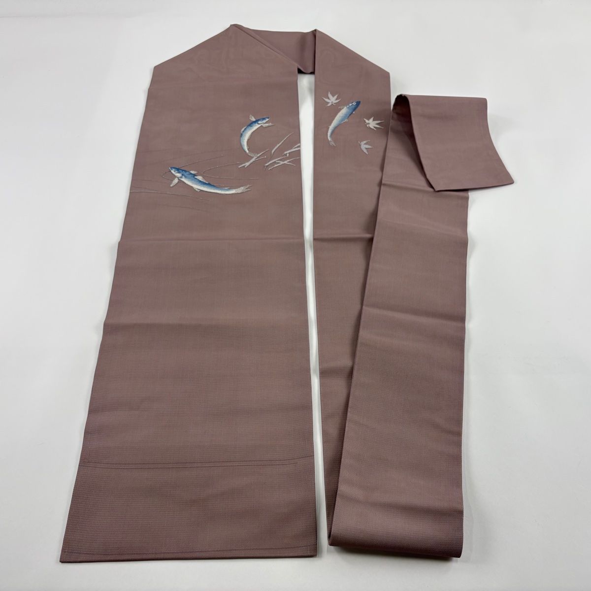 正絹 夏の絽の開き名古屋帯【抽象模様】No2780 名古屋帯 名品 夏帯