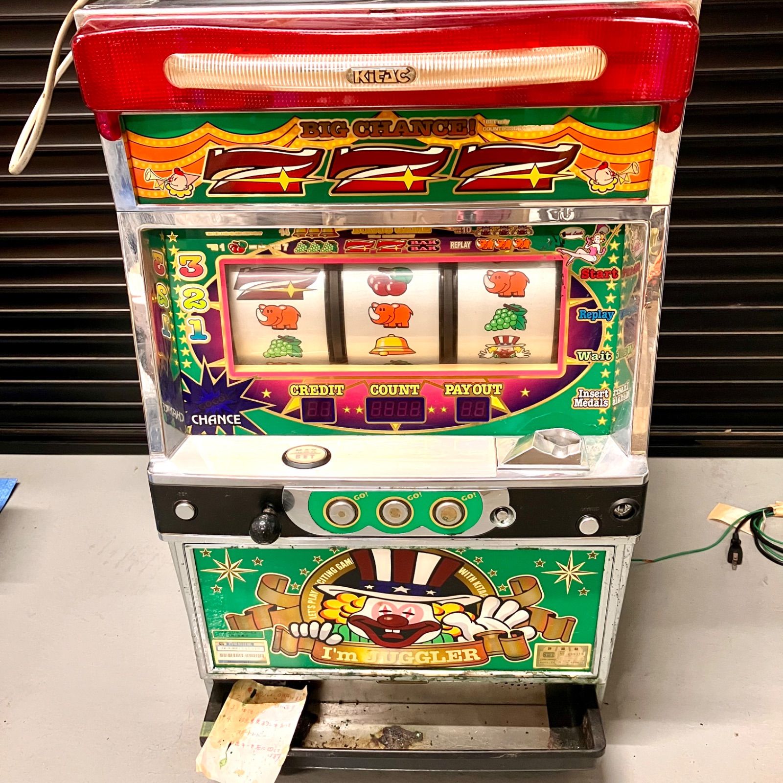 Imジャグラー実機 パチスロ実機ニューアイムジャグラー 最終値下げ