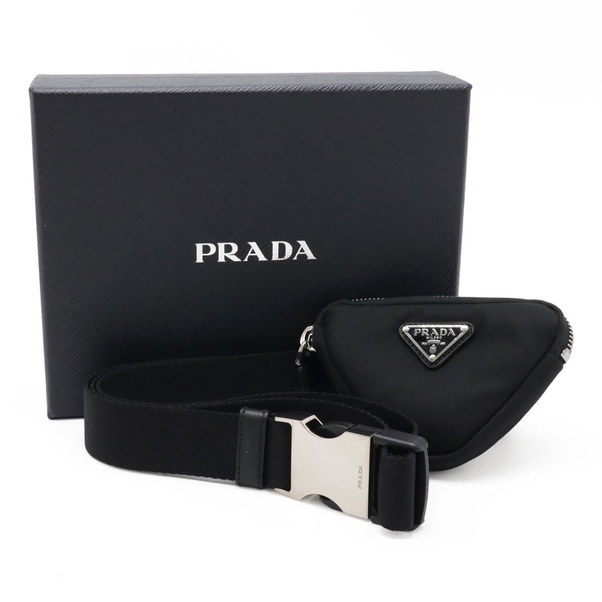 ☆送料関税込☆PRADA トライアングルロゴ ナイロン ベルトバッグ PRADA プラダ トライアングルロゴ ナイロン トートバッグ