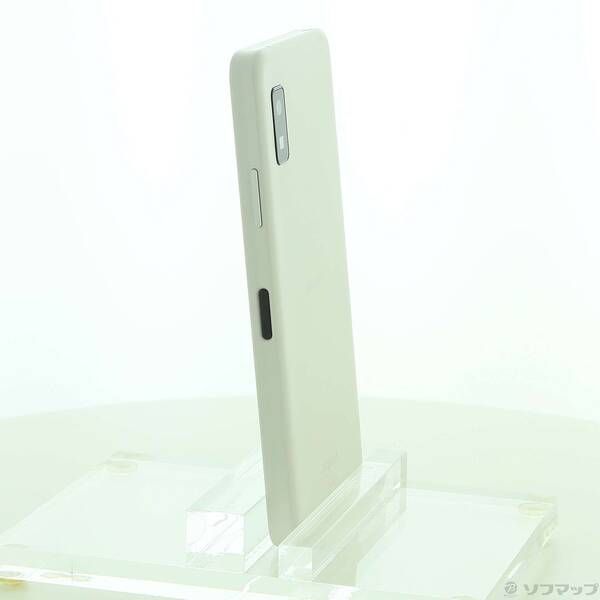 中古品〕 AQUOS wish3 64GB ホワイト SH-53D docomo SIMフリー