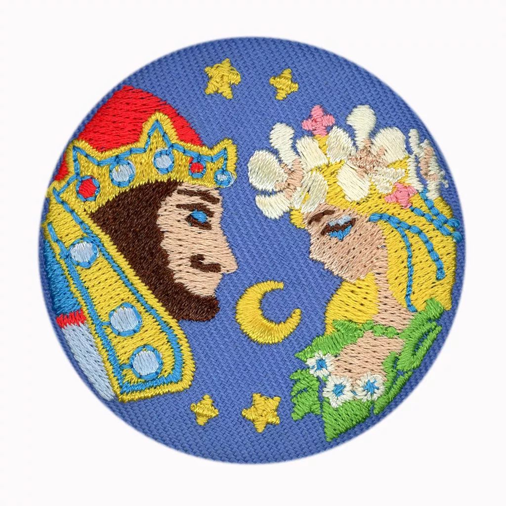中古】バッジ・ピンズ ドワーフの王とエルフの女王(耳をすませば