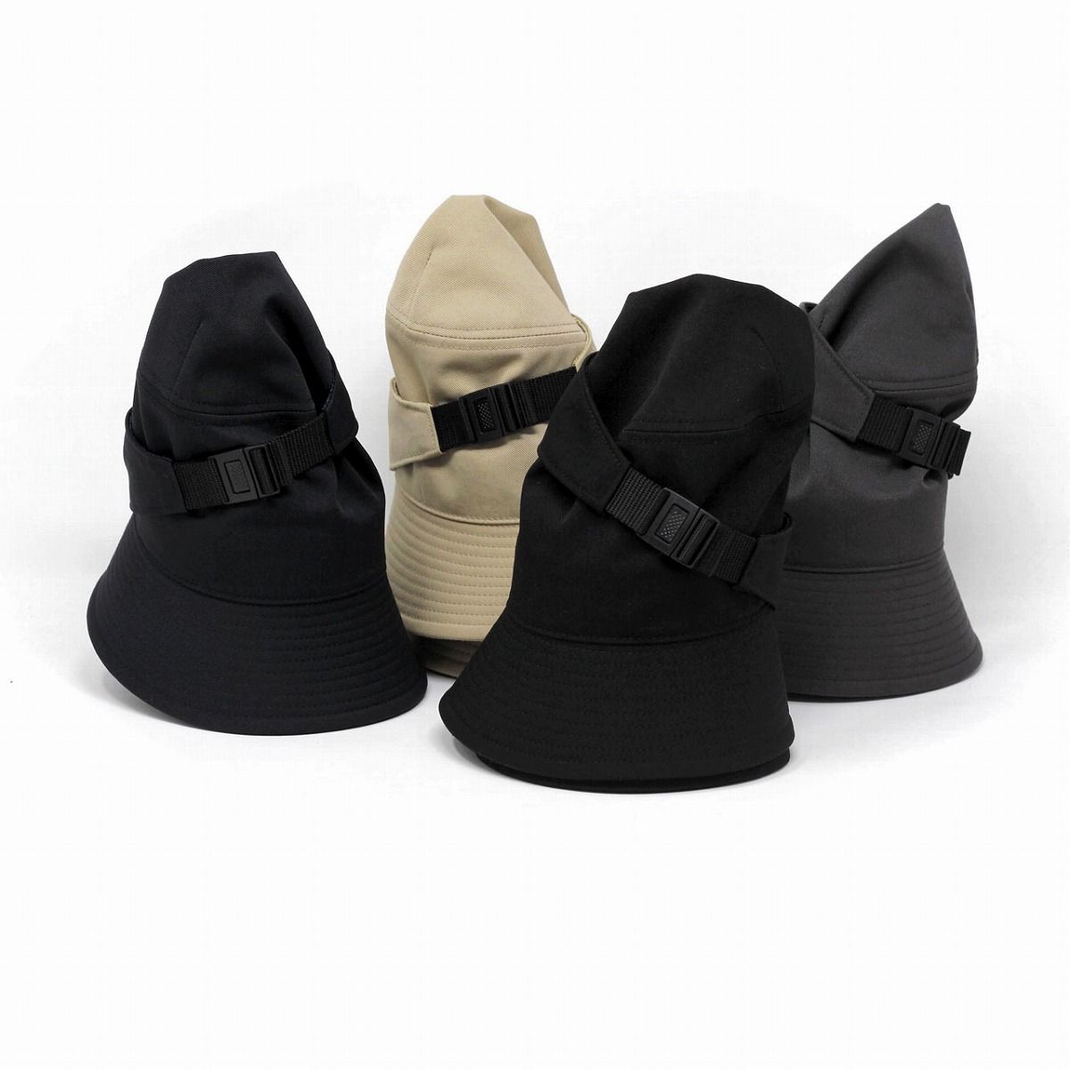 Racal (ラカル) バケットハット メンズ ナイロン 切り替えメッシュ