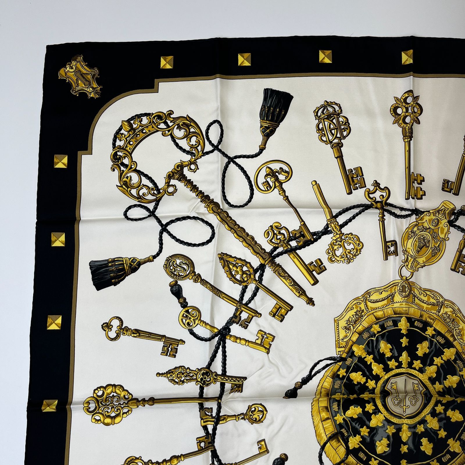 HERMES エルメス スカーフ シルク マルチ ヴィンテージ レディース HIBUOCHI VINTAGE