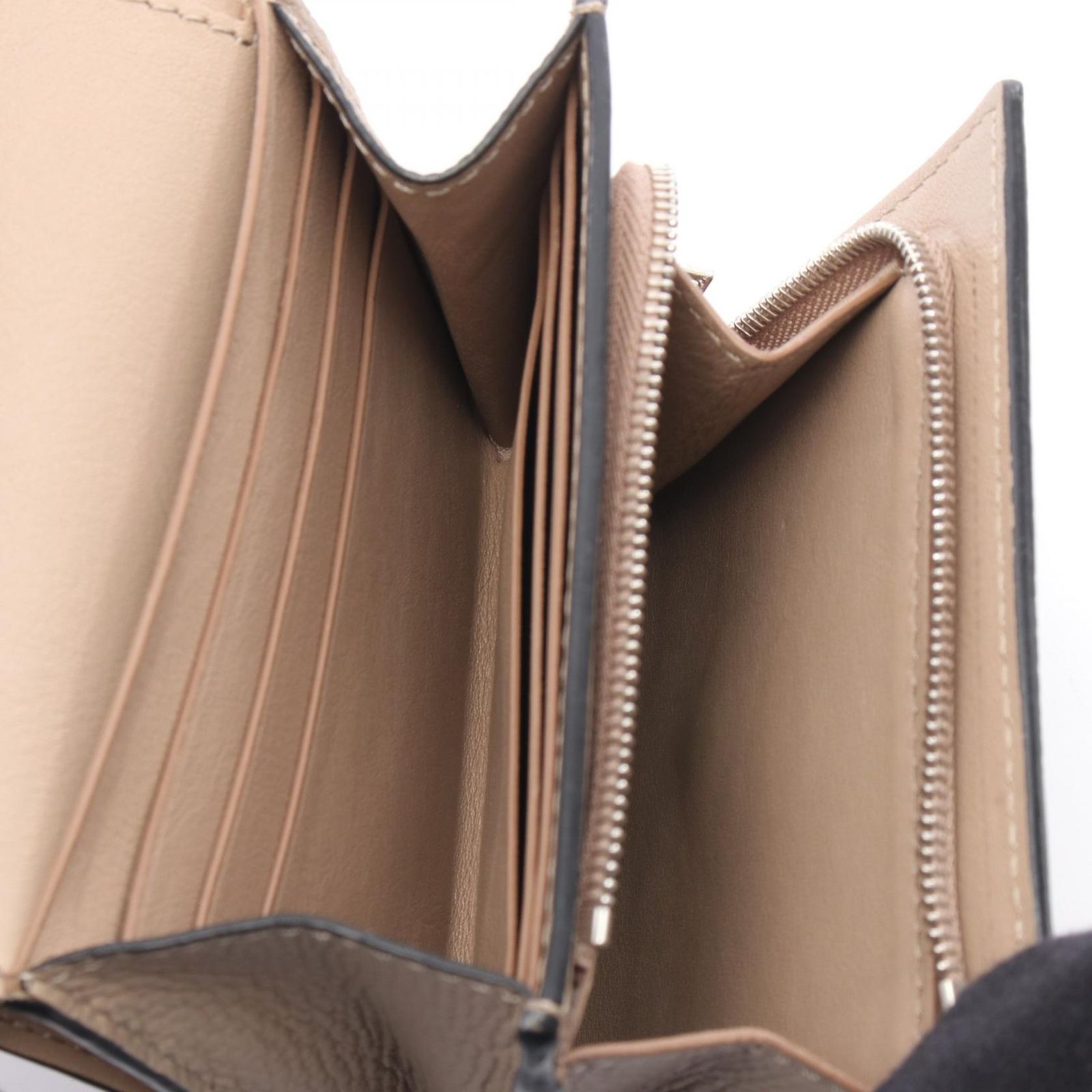 ロエベ LOEWE 二つ折り財布 アナグラムコンパクトフラップ
