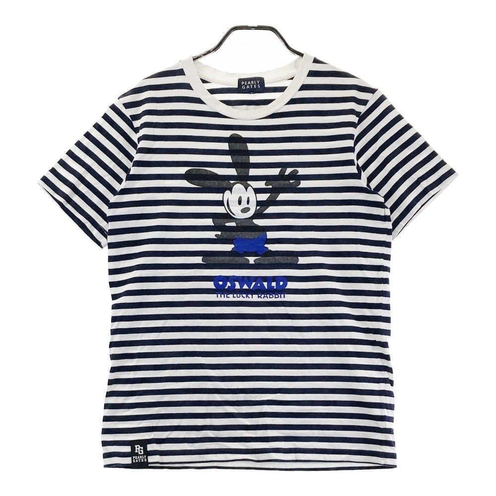 サイズ：5 PEARLY GATES パーリーゲイツ ×Disney 半袖Tシャツ