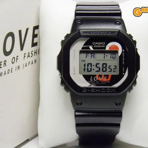 CASIO(カシオ)G-SHOCK8ジーショッ DW-5600LP-1JR LOVE”POWER OF FASHION Filip  Pagowski（フィリップ・パゴウスキー)東北支援モデル【未使用品】