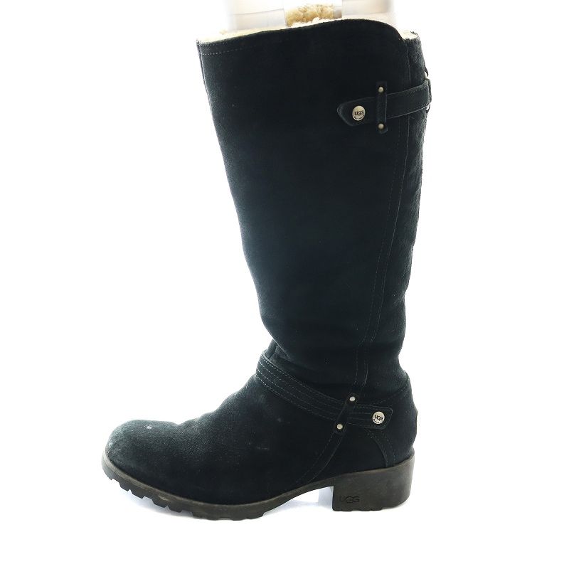 UGG australia アグオーストラリア ブーツ 黒 3508124O0017 アグ オーストラリア UGG australia ロングブーツ エンジニア