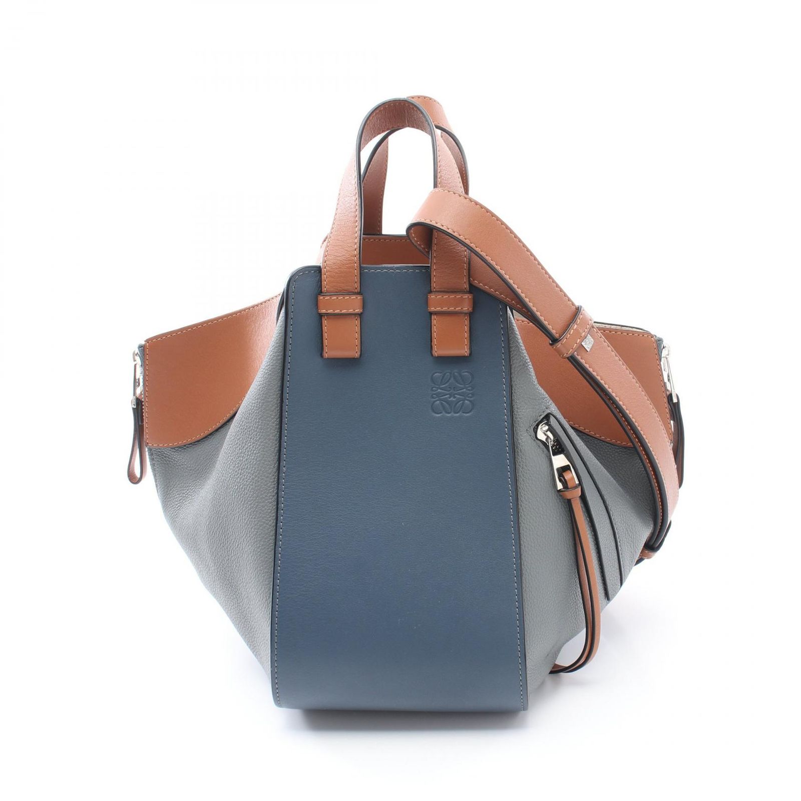 ロエベ LOEWE ハンドバッグ HAMMOCK SMALL ハンモック スモール グレー 